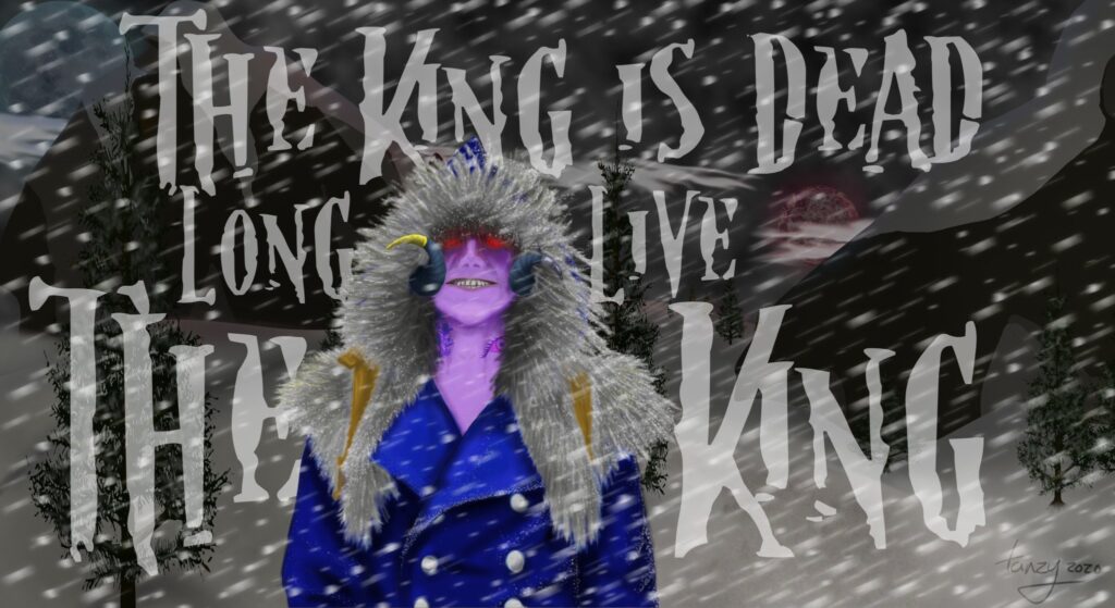 The King is Dead, Critical Role fanart, digital medium