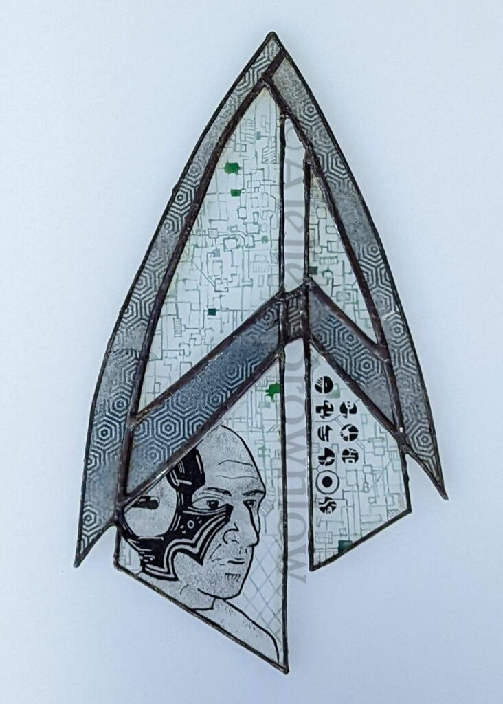 Locutus in stained glass
